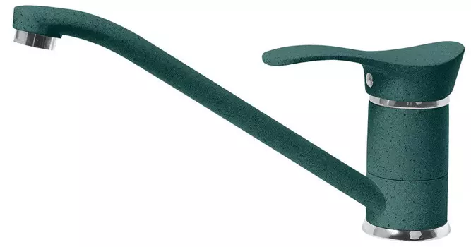 Смеситель для кухни AquaGranitEx зеленый C-1040(305)