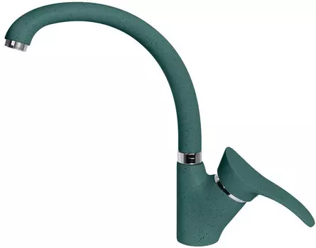 Смеситель для кухни AquaGranitEx зеленый C-3040(305)