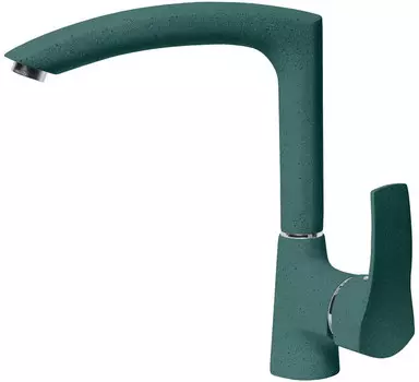 Смеситель для кухни AquaGranitEx зеленый C-7040(305)