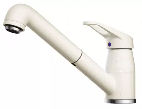 Смеситель для кухни белый Omoikiri Tateyama-S-WH