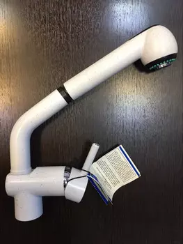 Смеситель для кухни белый Telma Mis47 31