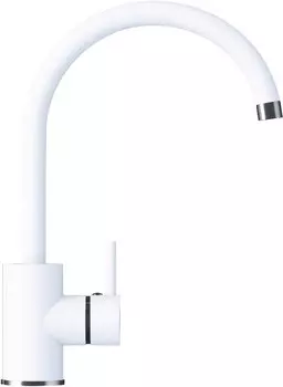 Смеситель для кухни белый Tolero Элара 464100