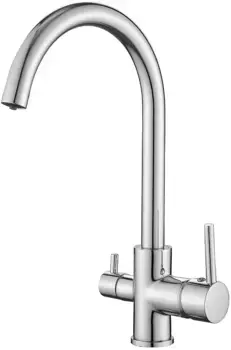 Смеситель для кухни Belz B76801 с подключением к фильтру, хром