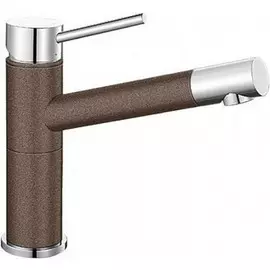 Смеситель для кухни Blanco Alta Compact Хром/Кофе 515324