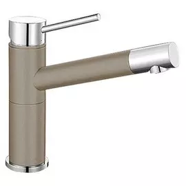 Смеситель для кухни Blanco Alta Compact Хром/Серый беж 517633