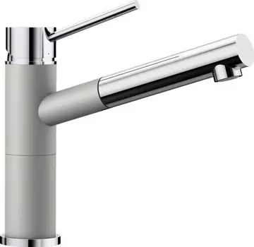 Смеситель для кухни Blanco Alta-S Compact Хром/Жемчужный 520730