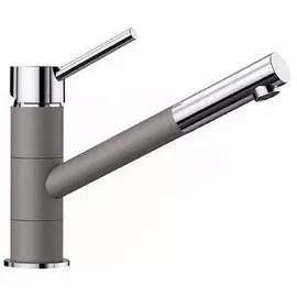 Смеситель для кухни Blanco Kano-S хром/серый беж 525042