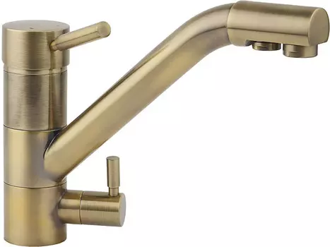 Смеситель для кухни бронза Ukinox UM1391 BR