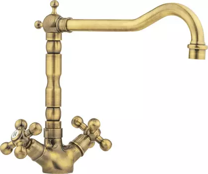 Смеситель для кухни бронза Ukinox UM2201 BR