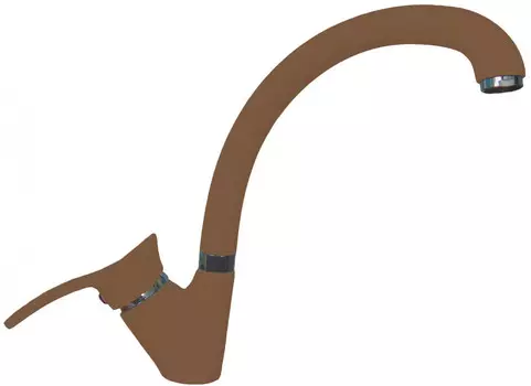 Смеситель для кухни Flortek FK-02 мокко 31FK.02H.1110.303