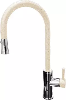 Смеситель для кухни GranFest бежевый 7652