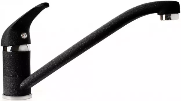 Смеситель для кухни GranFest черный 1023