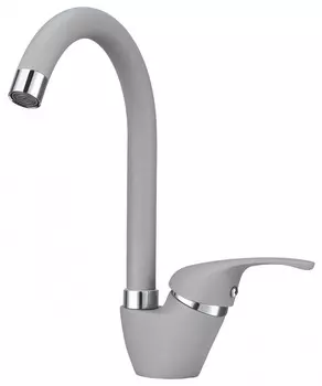 Смеситель для кухни Granula алюминиум 1024al