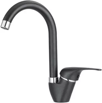 Смеситель для кухни Granula шварц 1024sv