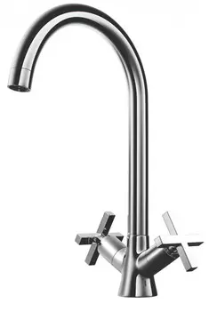 Смеситель для кухни хром Omoikiri Chiba