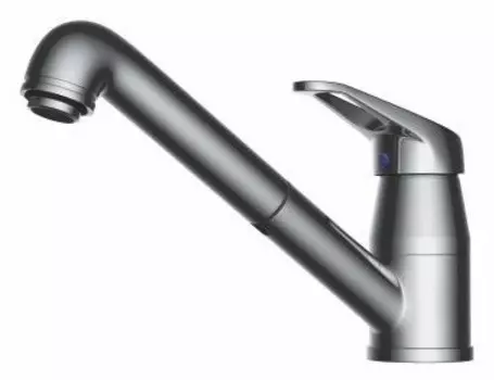 Смеситель для кухни хром Omoikiri Tateyama-S-C