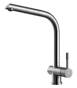 Смеситель для кухни из нержавеющей стали Lemark Expert LM5075S