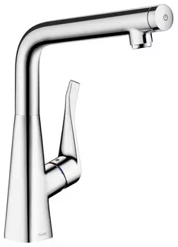 Смеситель для кухни, нержавеющая сталь Hansgrohe Metris Select M71 14883800