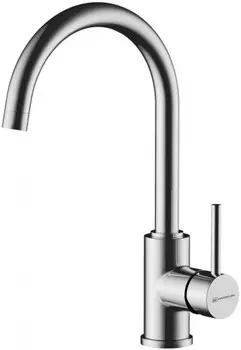 Смеситель для кухни нержавеющая сталь Omoikiri Shinagawa-BN