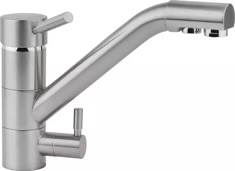 Смеситель для кухни нержавеющая сталь Ukinox UM1391 SS