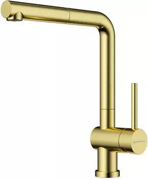 Смеситель для кухни Omoikiri Akashi-S-LG светлое золото 4994263