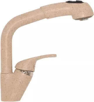 Смеситель для кухни песочный Polygran Высокая лейка 464155