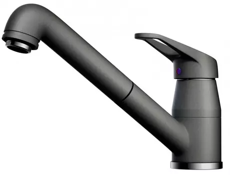 Смеситель для кухни платина Omoikiri Tateyama-S-PL