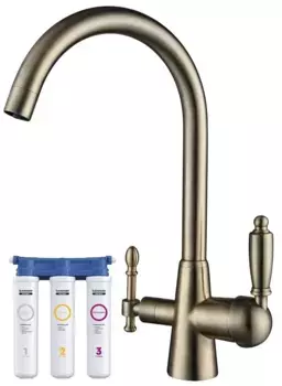 Смеситель для кухни с фильтром Kaiser Vincent 31744-3 + H851P00