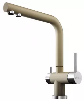 Смеситель для кухни с подключением к фильтру шампань Omoikiri Nagano-CH