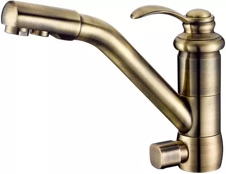 Смеситель для кухни с подключением к фильтру Zorg Sanitary ZR 400 KF-47-BR