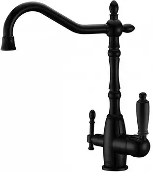 Смеситель для кухни с подключением к фильтру Zorg Sanitary ZR 312 YF-33-BLACK