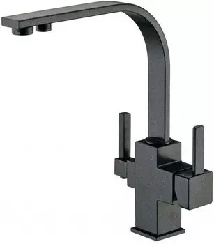 Смеситель для кухни с подключением к фильтру Zorg Sanitary ZR332YFCHEPHYIMETALLIK