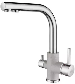 Смеситель для кухни с подключением к фильтру Paulmark Essen Es213011-GRCR