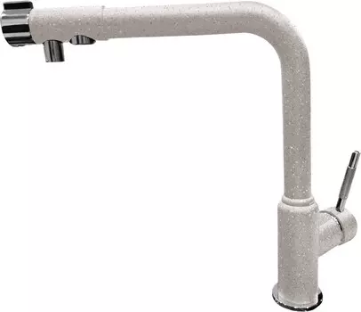 Смеситель для кухни с подключением к фильтру GranFest серый 7671