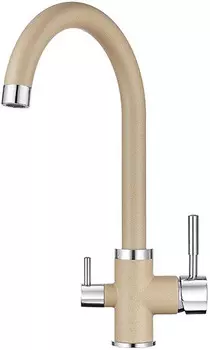 Смеситель для кухни с подключением к фильтру Granula песок 2168sa