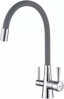 Смеситель для кухни с подключением к фильтру Lemark Comfort LM3075C-Gray