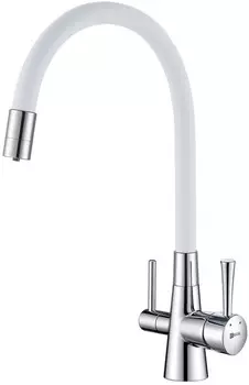 Смеситель для кухни с подключением к фильтру Lemark Comfort LM3075C-White