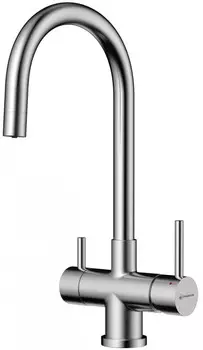 Смеситель для кухни с подключением к фильтру Omoikiri Akita нержавеющая сталь 4994086