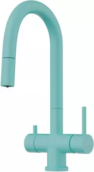 Смеситель для кухни с подключением к фильтру Omoikiri Akita-S-AZ azur blue 4994436