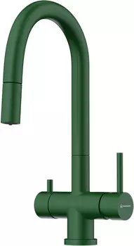 Смеситель для кухни с подключением к фильтру Omoikiri Akita-S-RG royal green 4994437