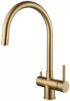 Смеситель для кухни с подключением к фильтру Paulmark Heller HE213218-BG