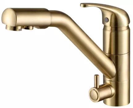 Смеситель для кухни с подключением к фильтру Paulmark Hessen He213017-BR