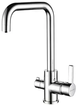 Смеситель для кухни с подключением к фильтру Paulmark Logas LO213021-CR