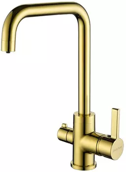 Смеситель для кухни с подключением к фильтру Paulmark Logas LO213021-G