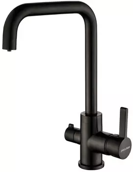 Смеситель для кухни с подключением к фильтру Paulmark Logas LO213021-GM