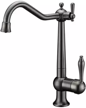 Смеситель для кухни с подключением к фильтру Paulmark Retro Re213226-GM