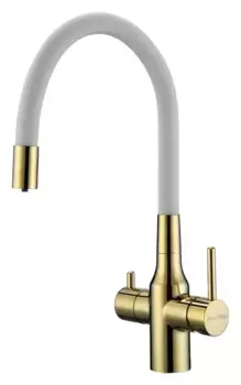 Смеситель для кухни с подключением к фильтру Paulmark Salix Sa213419-Gw