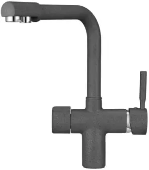 Смеситель для кухни с подключением к фильтру Point графит PN3104GR