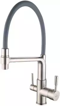 Смеситель для кухни с подключением к фильтру Rose R658L