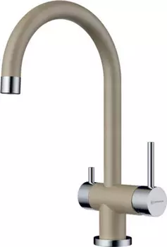 Смеситель для кухни с подключением к фильтру шампань Omoikiri Yamada-CH